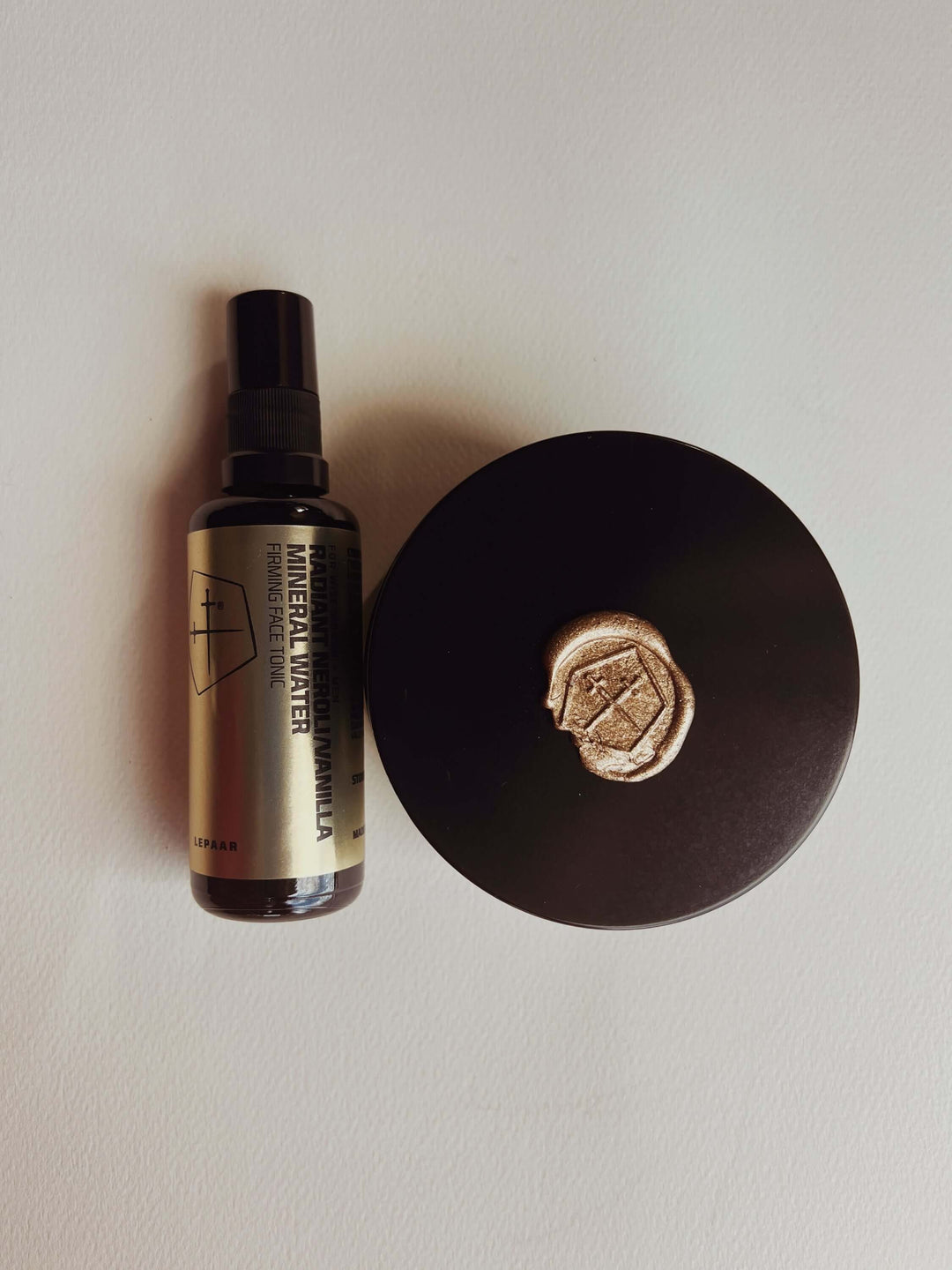 FULL BODY EMERGENCE SET / Mandarin Mecca Coffee Scrub + Vibrant Neroli/Vanilla Mineral Water