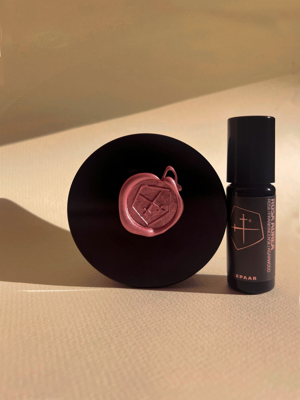 THE PERFUMED ROSE COLLECTION / Damasque Rose Gold Body Balm, Rosa Aurea Perfume Oil + limited edit Damasque Rose Bath Salt