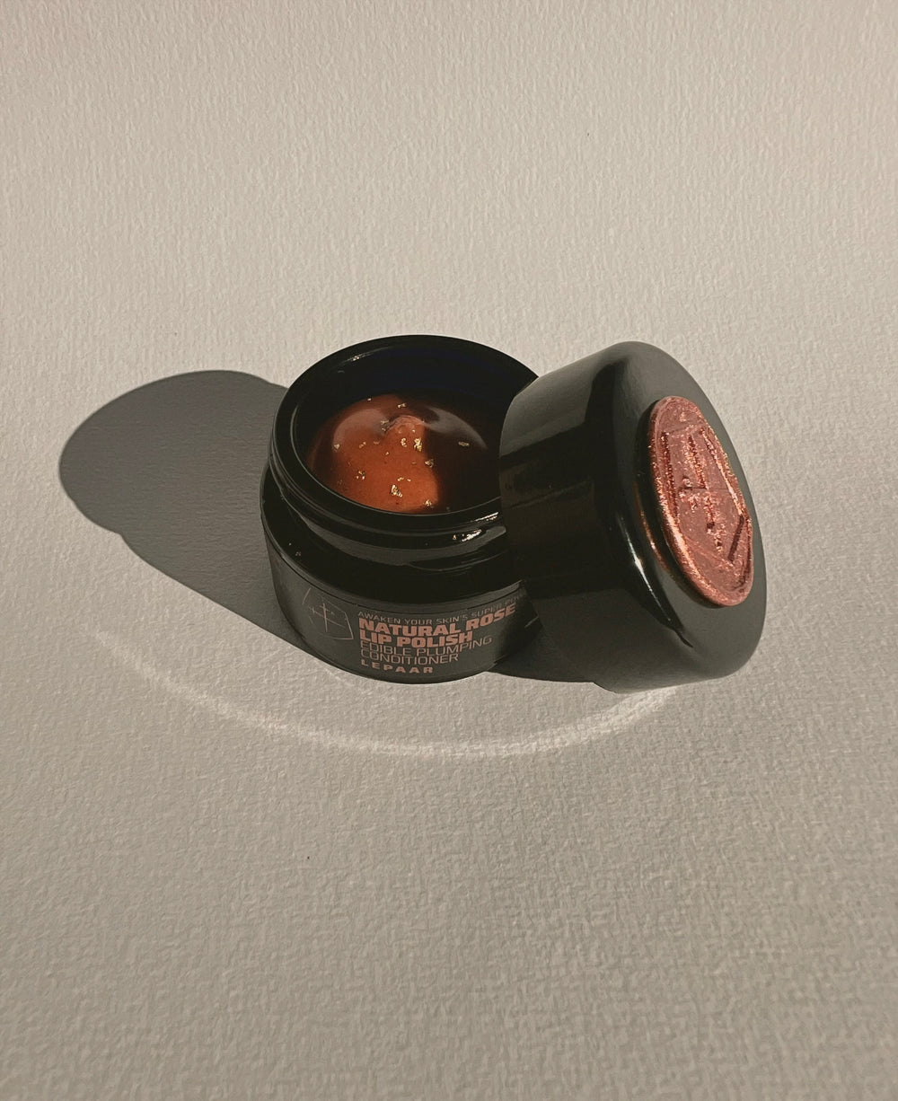 NATURAL ROSE LIP POLISH / Edible Plumping Conditioner