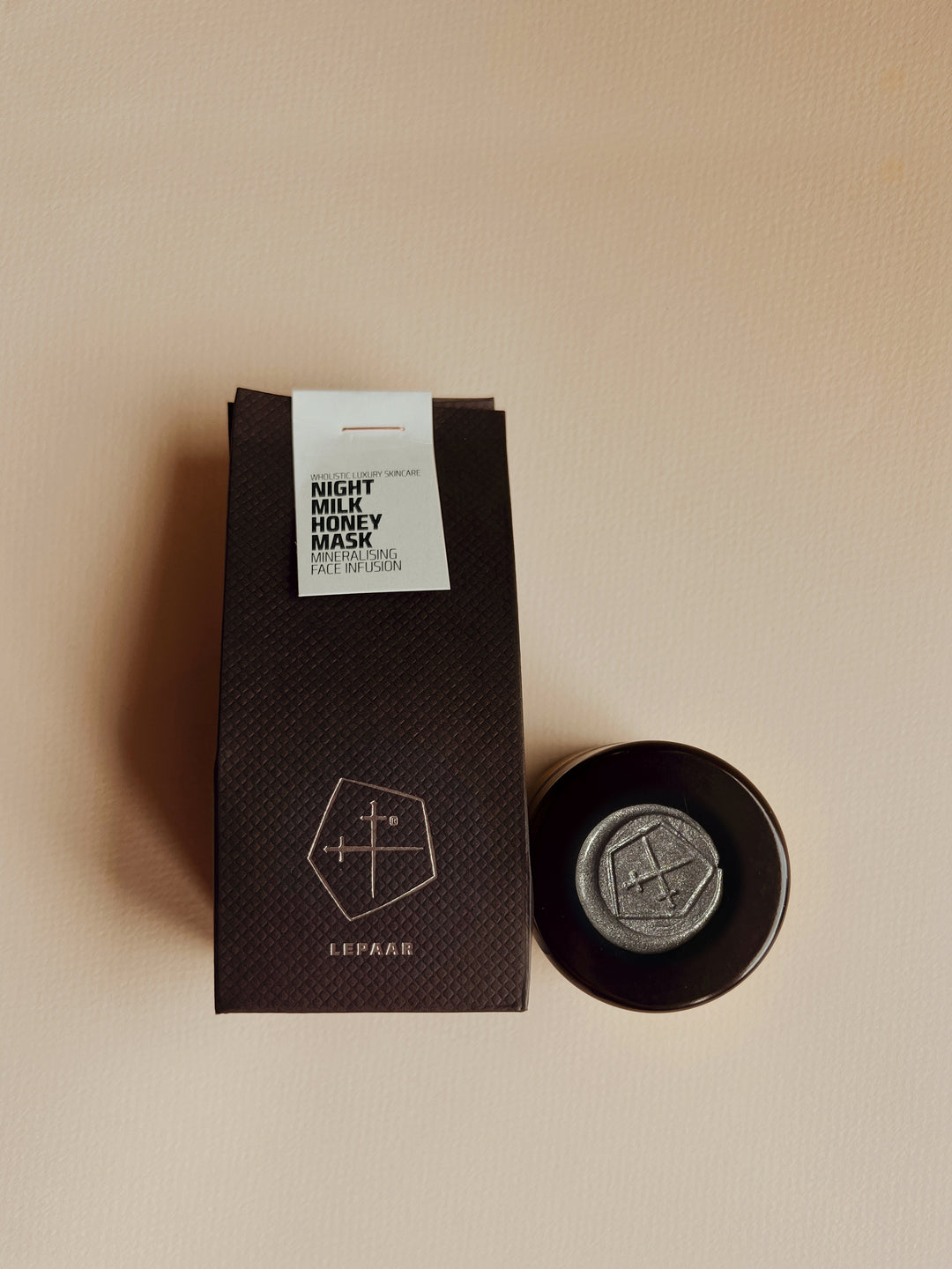 NIGHT MILK HONEY MASK / Mineralising Natural AHA Face infusion